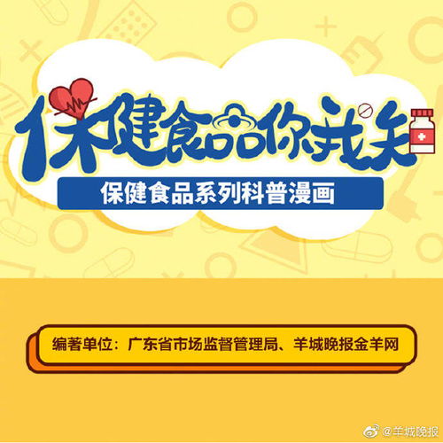 你不知道的保健食品真相 一幅漫画的视角